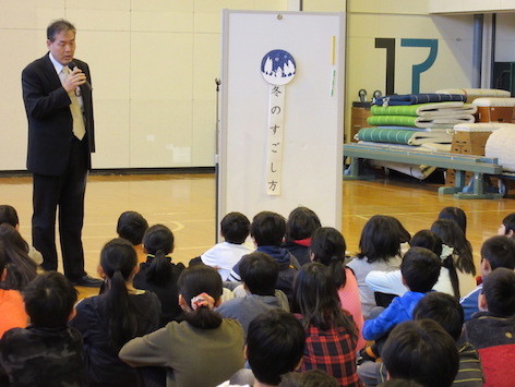 【おとどけアート×東海林靖志 有明小学校】12/1 最終日、即興の舞台_a0062127_18484910.jpg