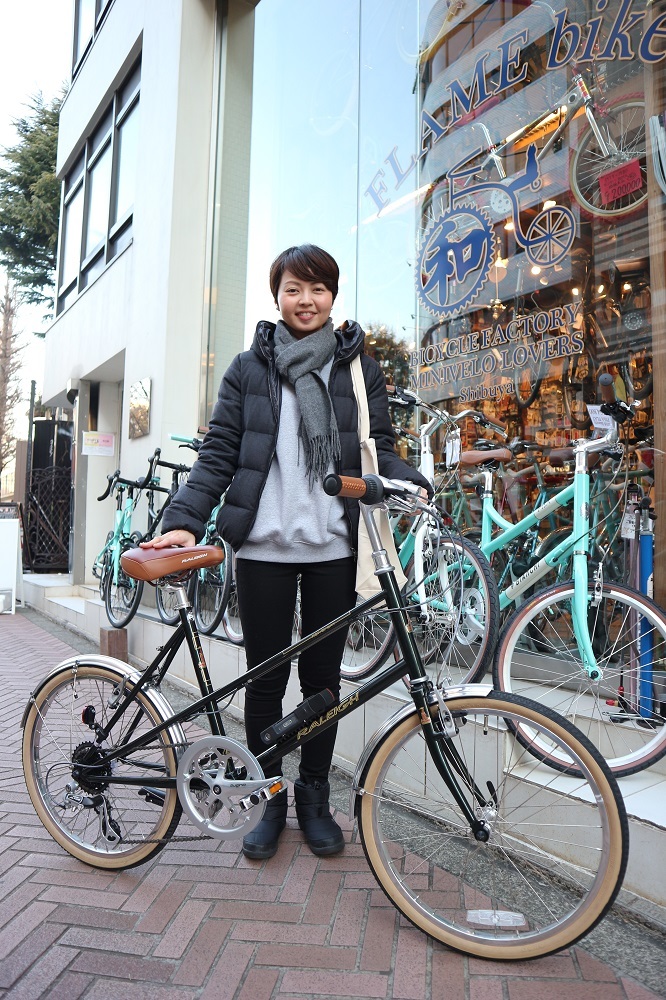 1月14日　渋谷　原宿　の自転車屋　FLAME bike前です_e0188759_19033367.jpg