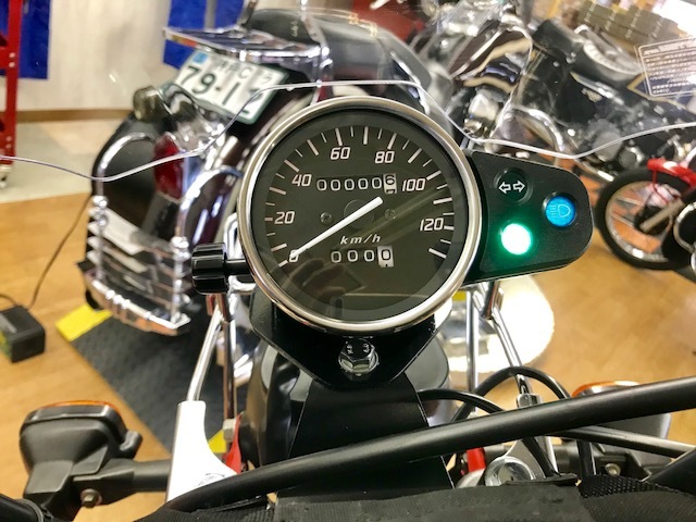 CT110 ポスティ号進化日記 (風防＆FTR223メーター＆LEDライト編