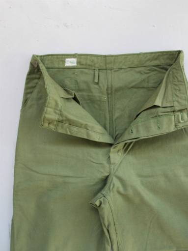 1961\'s Swedish Army Utility Pants With Buckle Back - Dead Stock_b0139281_12407.jpg