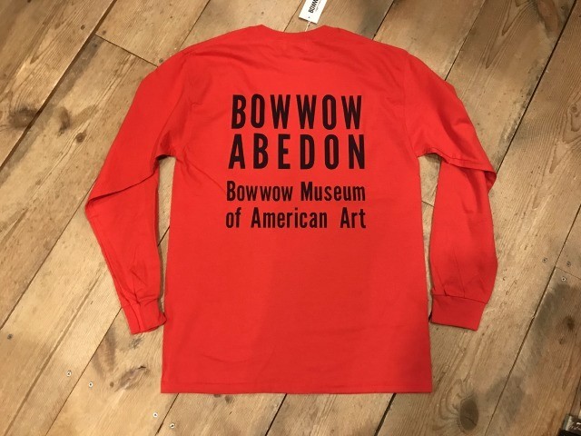 BOW WOW ABEDON LS TEE_d0121303_15111637.jpg