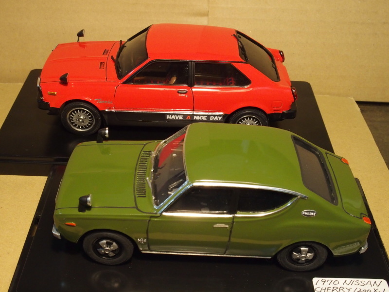 ニッサン チェリー1200X‐1 1970 (クラウン1/24) : MATCHBOX ニッサン チェリー1200X‐1 1970 (クラウン1/24) : MATCHBOX
