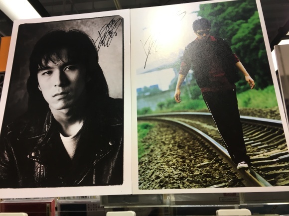 2018年1月9日～15日 タワレコ新宿店8F上杉昇パネル展