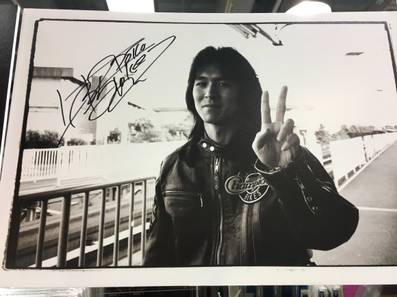2018年1月9日～15日 タワレコ新宿店8F上杉昇パネル展
