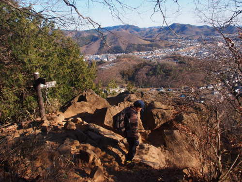 鳴神山から吾妻山縦走　　2018.１.14（日）_b0335256_11415773.jpg