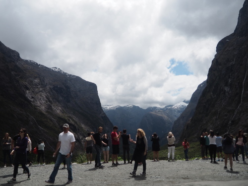 大迫力のユニークな地形！Fiordland National ParkでMilford Soundのクルージング ～NZバスの旅 18日目～_c0351060_01554412.jpg