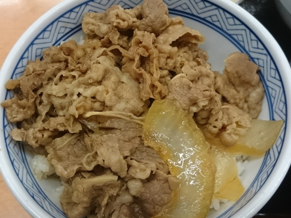 1/15 牛丼並つゆだくAセット￥510 + 生玉子￥60@吉野家_b0042308_00245243.jpg