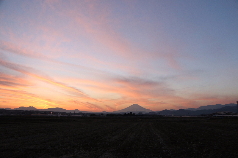 夕焼け富士山_d0240223_17424433.jpg