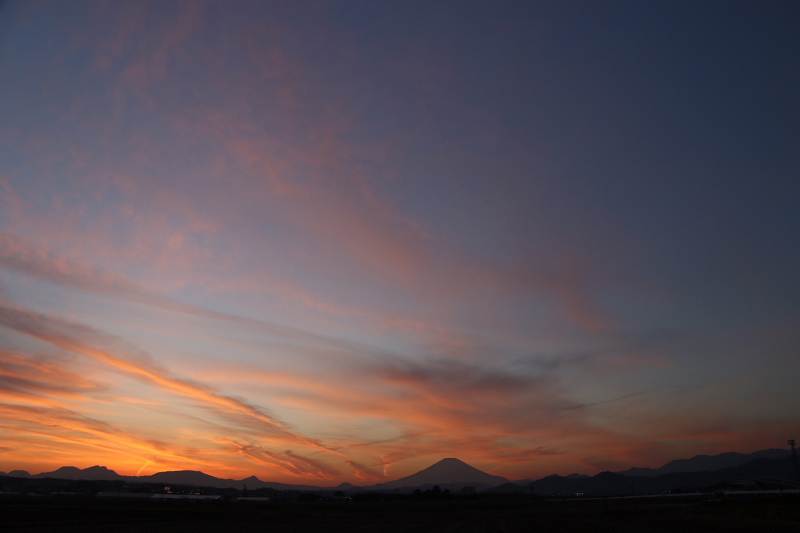 夕焼け富士山_d0240223_17431291.jpg