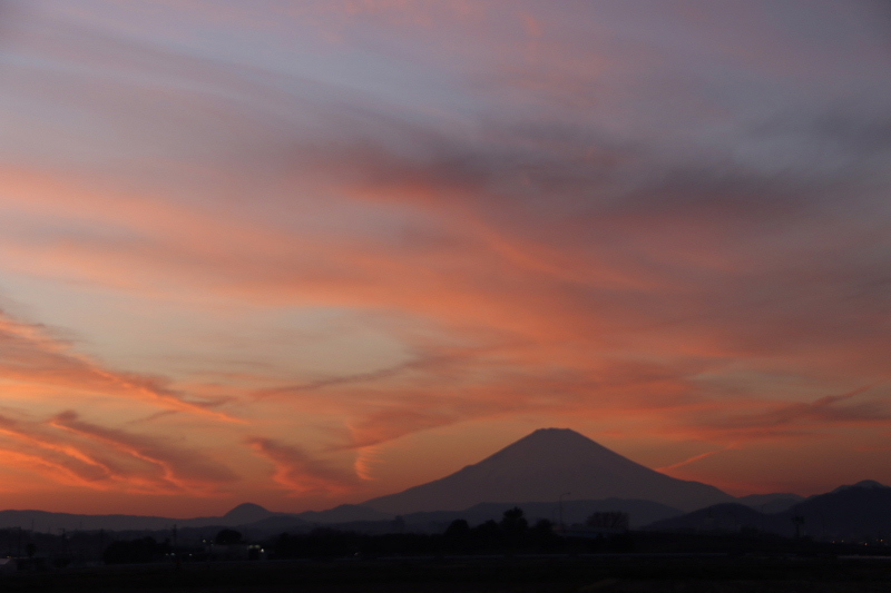 夕焼け富士山_d0240223_17440153.jpg