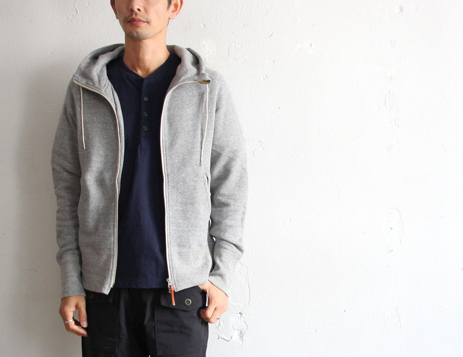 Classic Sweat Zip Parka_c0379477_18482010.jpg