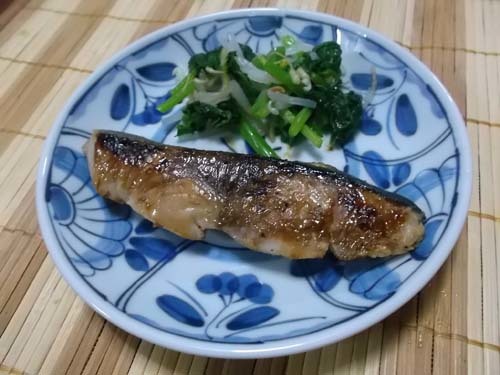 自家製漬物三品&ぶりの味噌粕漬け_f0019498_19124590.jpg