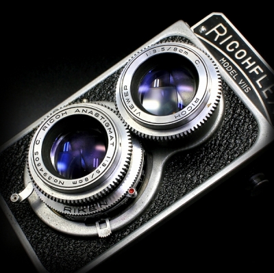 ※ 古いカメラ が好きです [４３]　RICOHFLEX MODEL ⅦS  1955_d0353401_22251560.jpg