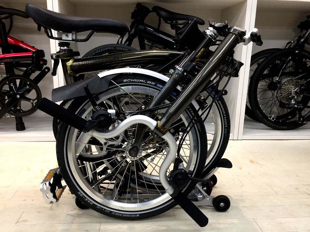 Brompton プロンプトン M6R REW Brompton Folding Bicycle M6R Raw Lacquer | Cycle To-Go