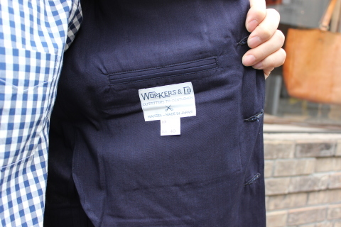 WORKERS \"Lt Creole Jacket\" ご紹介_f0191324_07355160.jpg