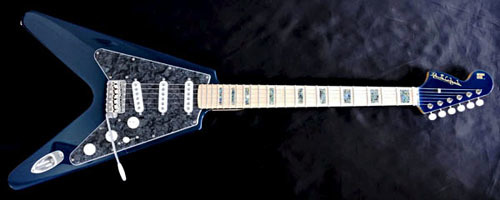 「Phantom Blue MetallicのGibfendrix 1本目」が完成!_e0053731_16180793.jpg