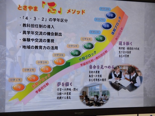 「わざわざ通わせたくなる中山間の学校」 9年制の「高知市立義務教育学校土佐山学舎」_f0141310_10083580.jpg
