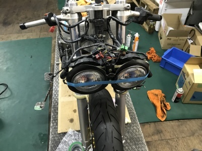 RC30  車体組み付け_e0114857_07364654.jpg