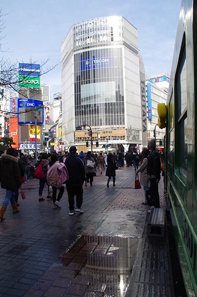 1月18日(木)の109前交差点_b0056983_18011356.jpg