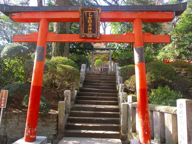 乙女稲荷神社初詣_b0163804_11333242.jpg