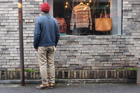 WORKERS \"Officer Trousers\" & \"Cotton Knit Cap\" ご紹介_f0191324_08304479.jpg