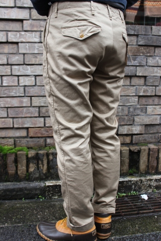 WORKERS \"Officer Trousers\" & \"Cotton Knit Cap\" ご紹介_f0191324_08311005.jpg