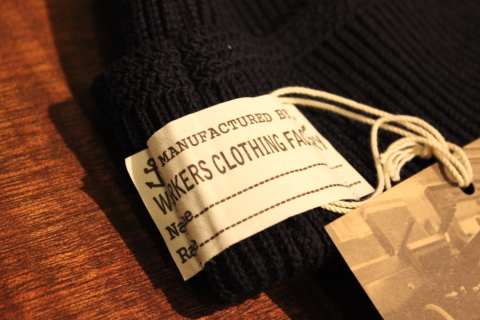 WORKERS \"Officer Trousers\" & \"Cotton Knit Cap\" ご紹介_f0191324_08324913.jpg