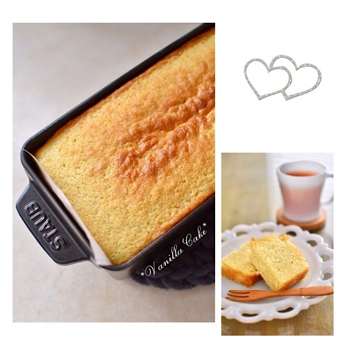 バニラケーキ Staub ケーキ ブレッドパン Don T Worry Be Happy