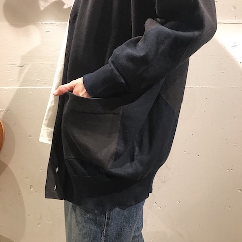 春 コットンのカーディガン_d0364239_19553738.jpg
