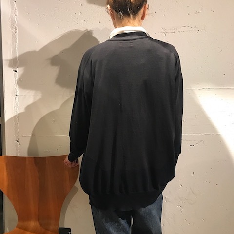春 コットンのカーディガン_d0364239_19563260.jpg