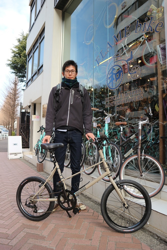 1月20日　渋谷　原宿　の自転車屋　FLAME bike前です_e0188759_19074030.jpg