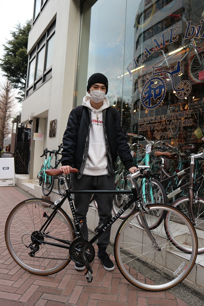 1月20日　渋谷　原宿　の自転車屋　FLAME bike前です_e0188759_19074098.jpg