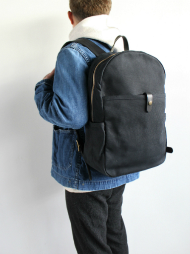 WINTER SESSION　Day Pack - Waxed / Black Leather_b0139281_12351930.jpg
