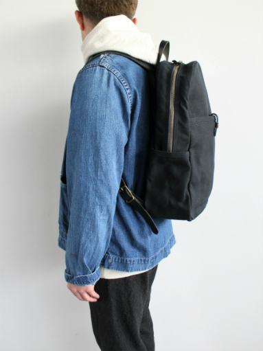 WINTER SESSION　Day Pack - Waxed / Black Leather_b0139281_12352231.jpg