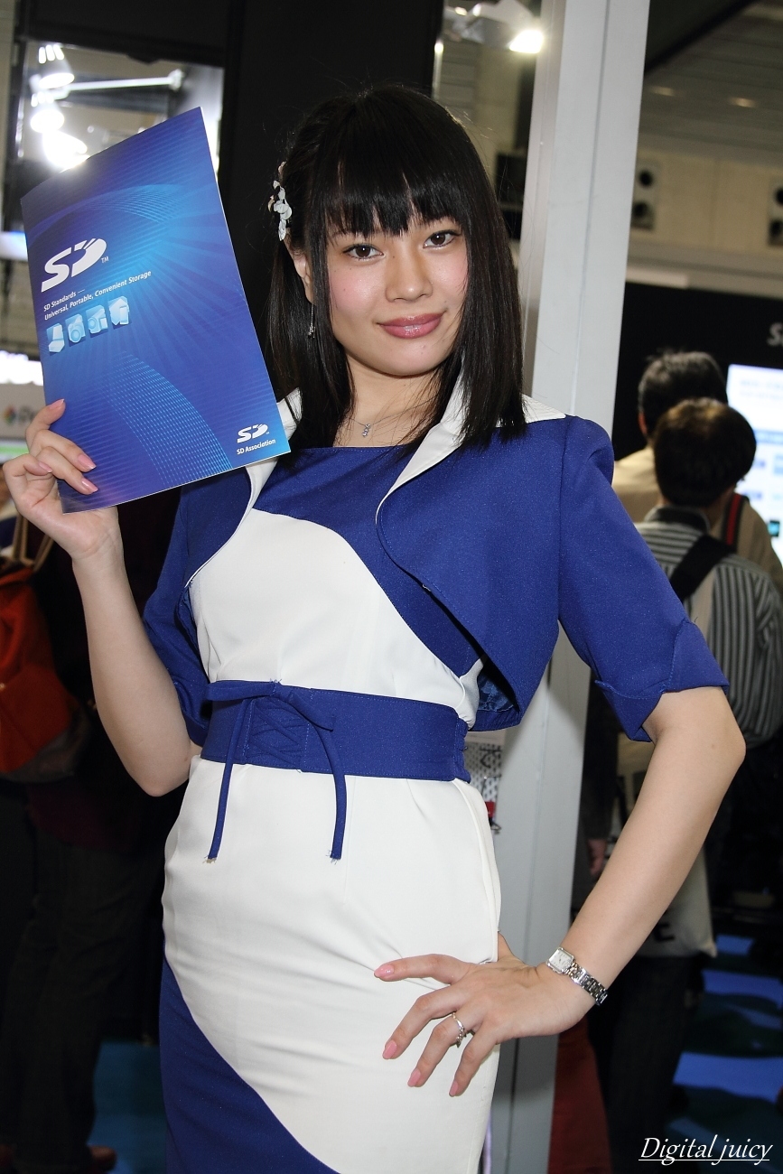 関口弥生 さん（SDアソシエーション ブース） Digital juicy