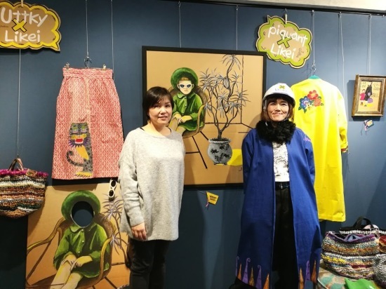 LikeiArt Fashion Month Exhibition 開催中 @ Class.Salon その1_c0114110_00074953.jpg