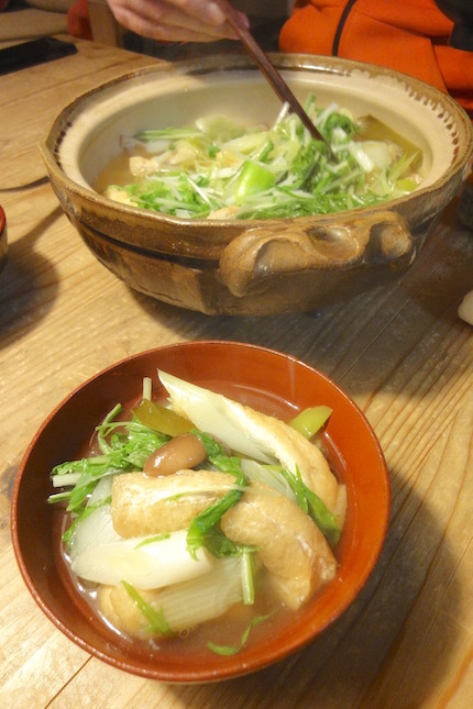 茅乃舎のだししゃぶ鍋 お揚げのハリハリ鍋風 週末は晴れても 雨でも