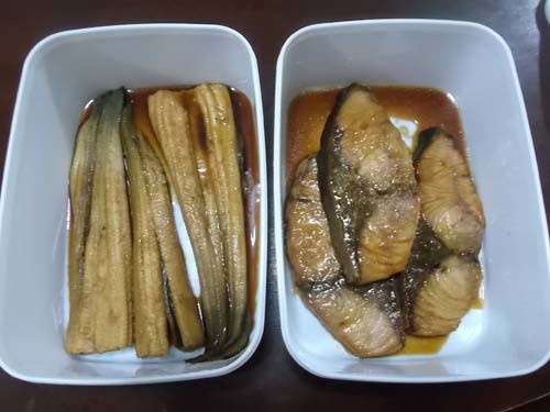常備菜&あなごご飯_f0019498_17362865.jpg