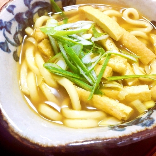 ホットなカレーうどん_f0377688_14584983.jpg