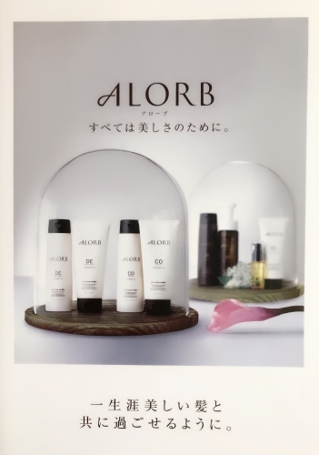 全ては美しさのために。シャンプー「ALORB」_d0115172_15153799.jpeg