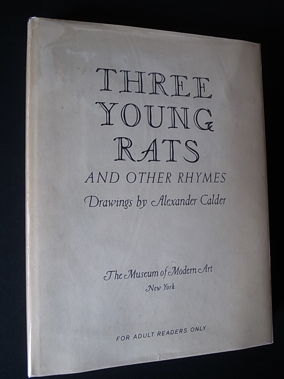 THREE YOUNG RATS AND OTHER RHYMES / Alexander Calder (Drawings)_a0227034_15072454.jpg