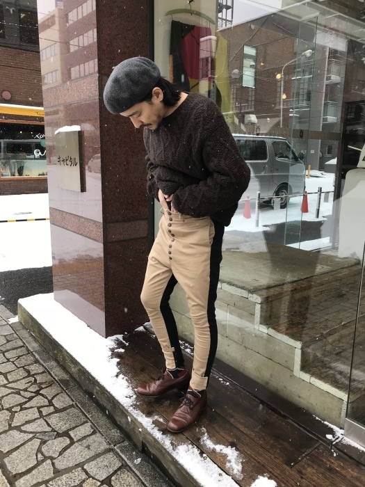 ストレッチチノ2TONEツィッギーピエロパンツ : SAPPORO STAFF BLOG