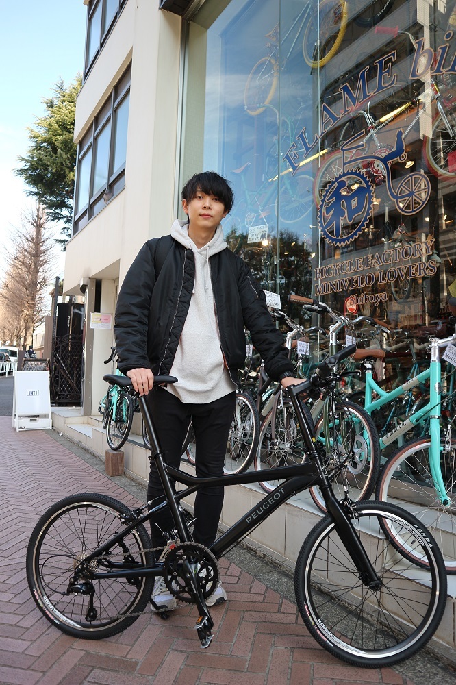 1月25日　渋谷　原宿　の自転車屋　FLAME bike前です_e0188759_19472951.jpg