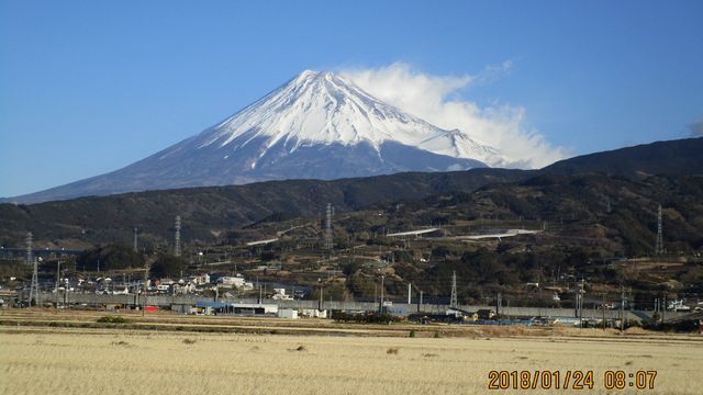 1/24（水）　雪は降らなかった_c0133096_22381496.jpg