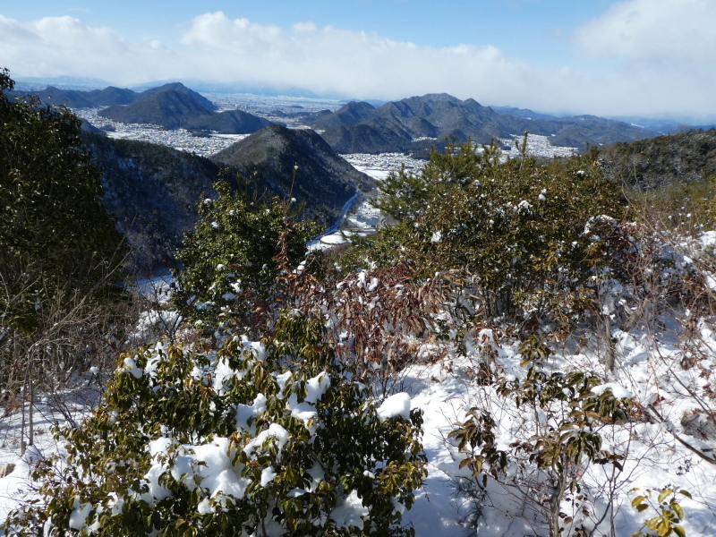 雪の権現山 （芥見）(316.5M) 　登頂 編_d0170615_20244901.jpg