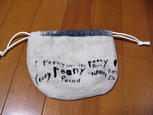 しじみ巾着 量産中 その2_f0129726_19314436.jpg