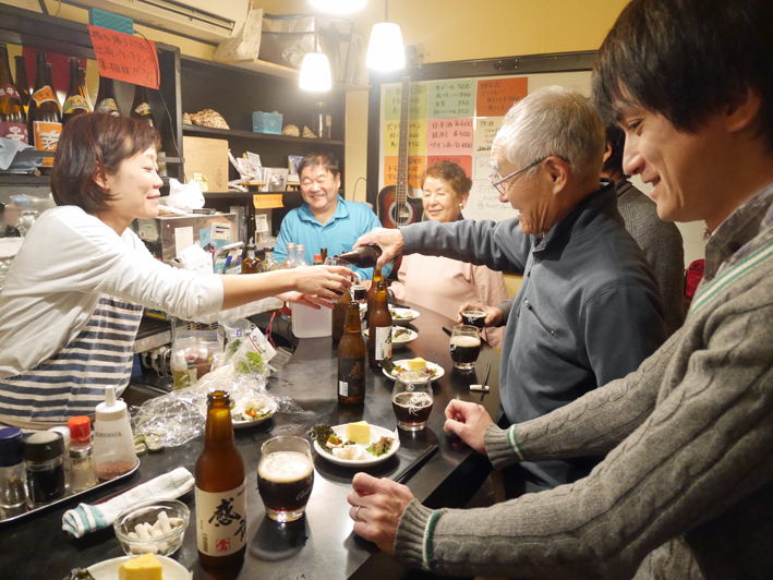 サンクトガーレンの「感謝」でキコリスチームの新年会1・17_c0014967_17132067.jpg
