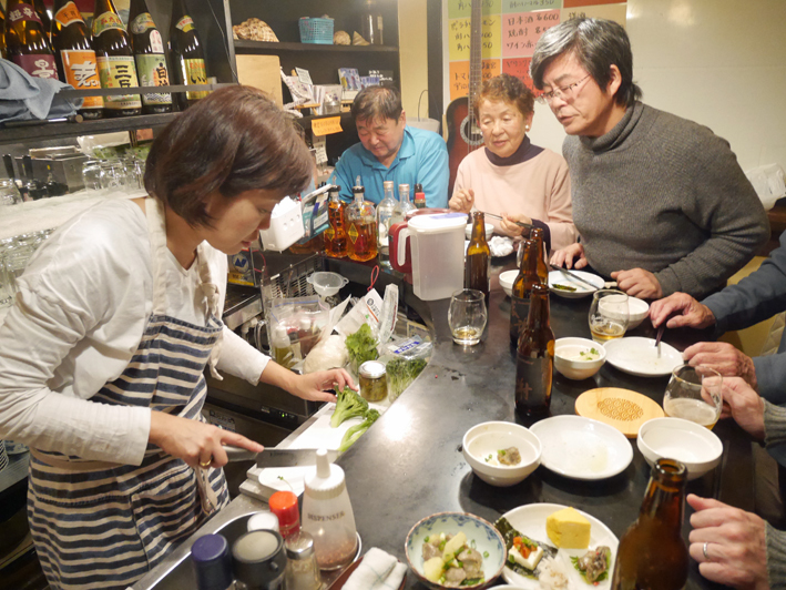 サンクトガーレンの「感謝」でキコリスチームの新年会1・17_c0014967_17151725.jpg