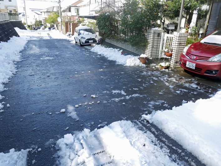 良かった！雪かき１時間で終了【1・22“豪雪地帯”六国見山】_c0014967_20314782.jpg