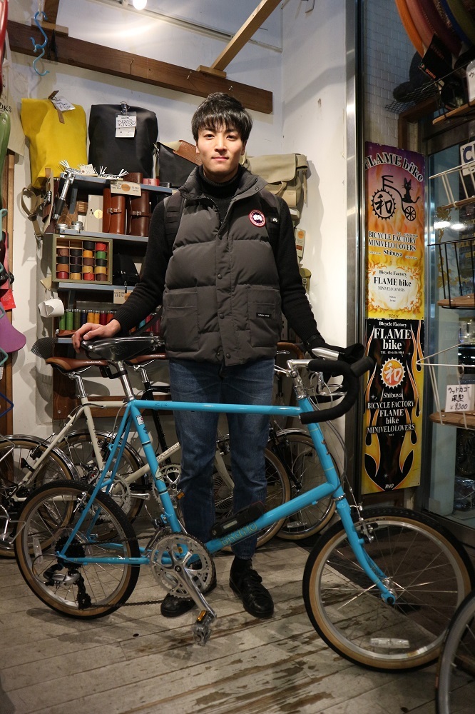 1月27日 渋谷 原宿 の自転車屋 FLAME bike前です_e0188759_19471060.jpg